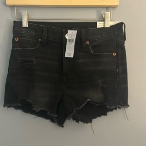 Next level stretch black American eagle Jean shorts